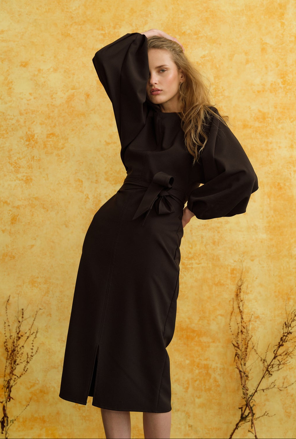 maeve black dress Loom London Women's Midi Waist Size:54″ shine jersey to a Shipping delay Jan 18 - Feb 8 ASOS EDITION off shoulder