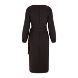 Maeve Black Midi Dress